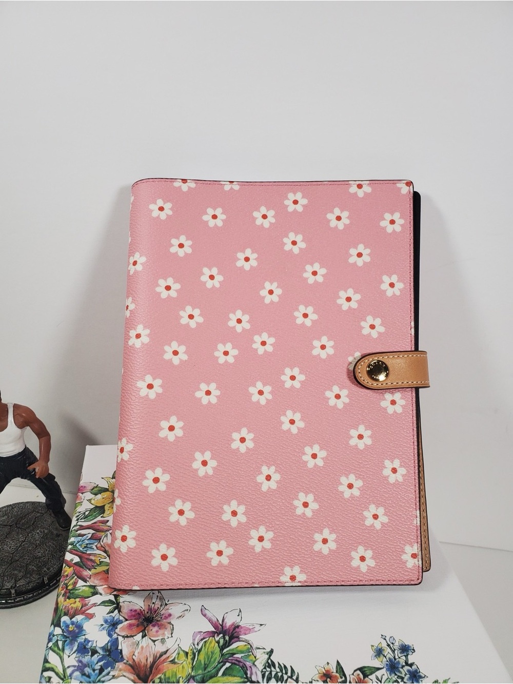 Coach Notebook Floral Print NWT